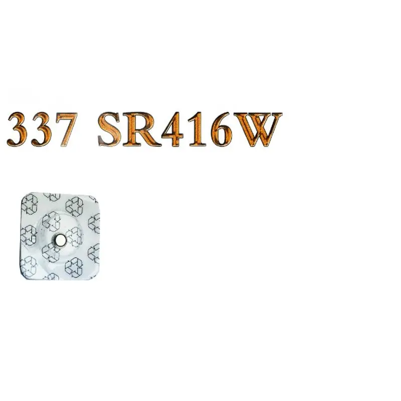 2 шт., элементы питания из оксида серебра 337 в
2 шт., элементы питания из оксида серебра 337 в