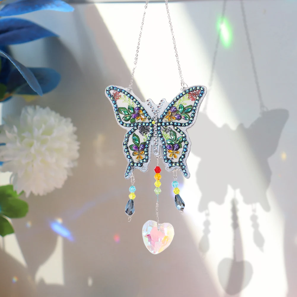 DIY Diamond Painting Love Crystal Pendant Light Catching Jewelry Ornaments Creative Wind Chime Pendant Art Decorations for Home
DIY Diamond Painting Love Crystal Pendant Light Catching Jewelry Ornaments Creative Wind Chime Pendant Art Decorations for Home