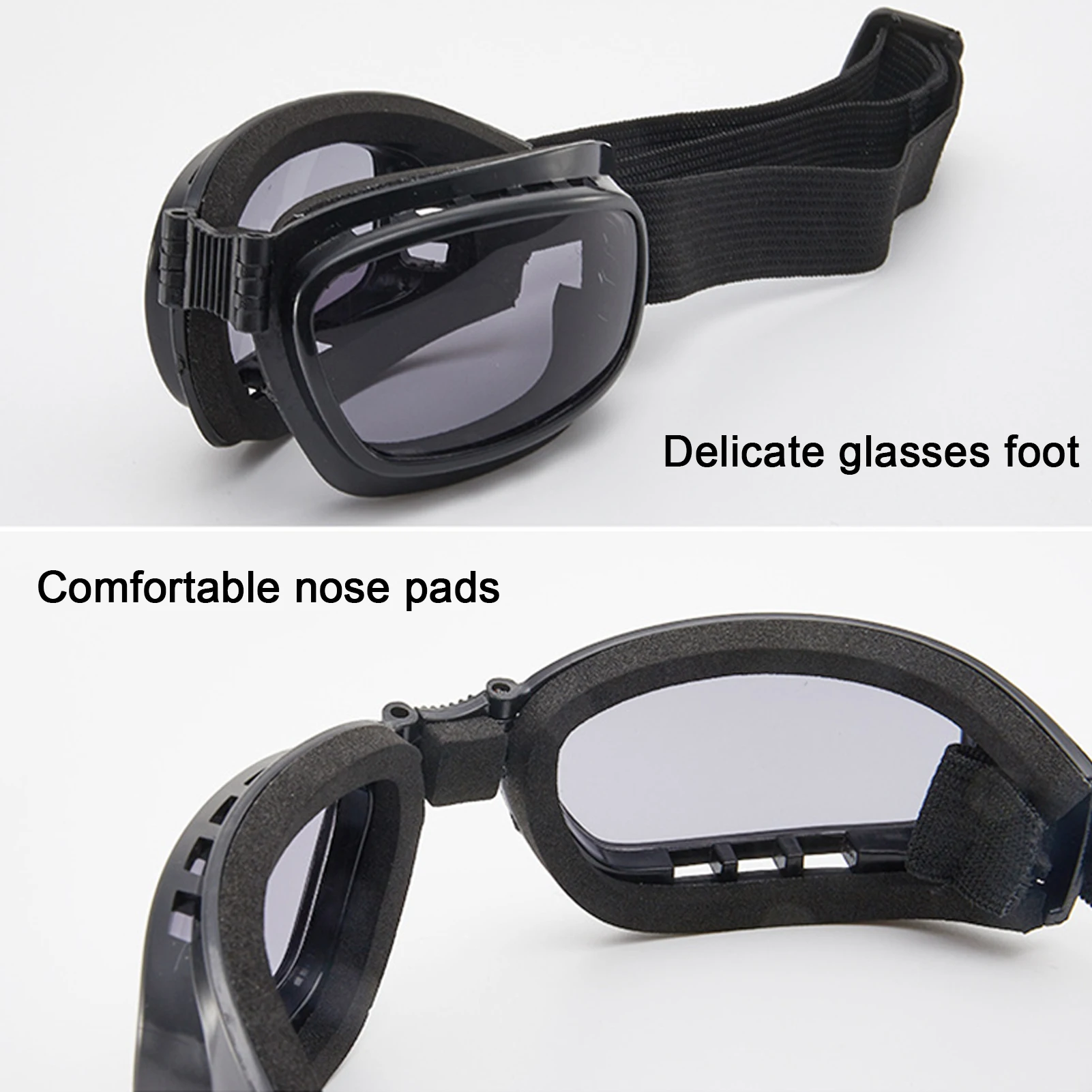 Motorcycle Anti-Glare Windproof Goggles Foldable Vintage Glasses Ski Snowboard Glasses Off Road Racing Eyewear Dustproof Goggles
Motorcycle Anti-Glare Windproof Goggles Foldable Vintage Glasses Ski Snowboard Glasses Off Road Racing Eyewear Dustproof Goggles