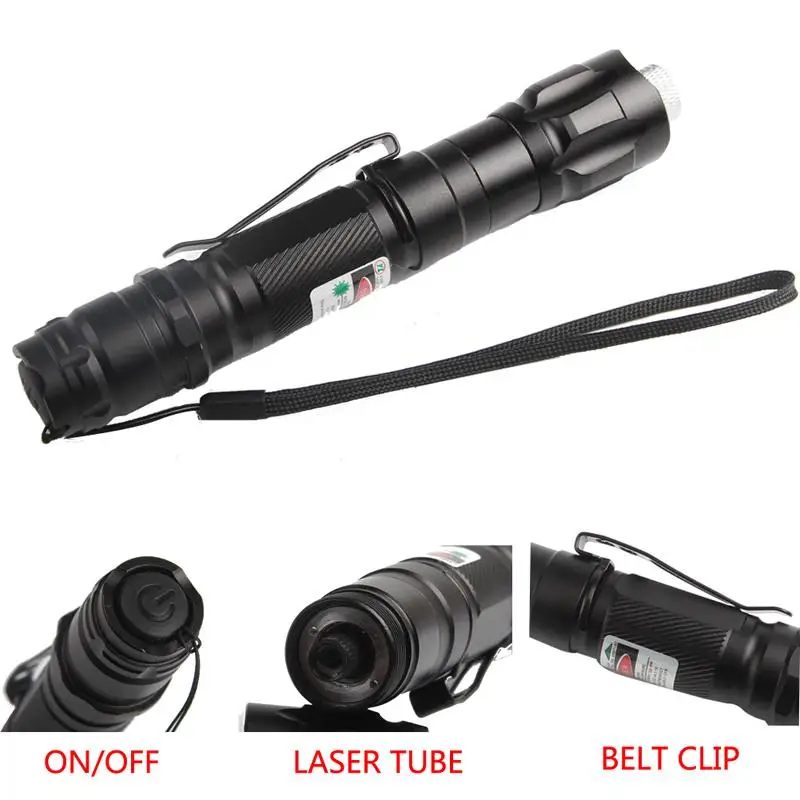 Outdoor Survival High Power Green Laser Pointer 5MW Red Dot Lazer Light Pen Laser Hunting 2 In 1Detachable Charger 18650 Battery
Outdoor Survival High Power Green Laser Pointer 5MW Red Dot Lazer Light Pen Laser Hunting 2 In 1Detachable Charger 18650 Battery