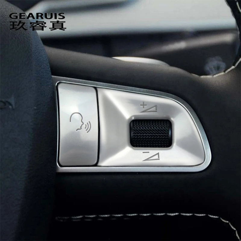 Car styling steering wheel switch buttons Trim Frame Covers stickers For Audi A4 B5 B6 B7 S4 A5 S5 RS4 RS5 Interior Accessories
Car styling steering wheel switch buttons Trim Frame Covers stickers For Audi A4 B5 B6 B7 S4 A5 S5 RS4 RS5 Interior Accessories
