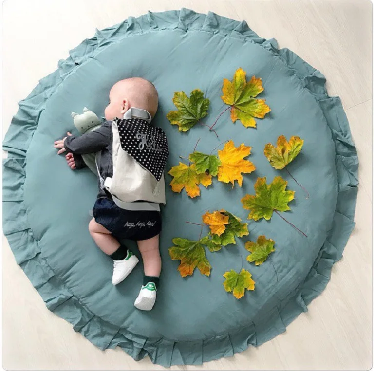 Nordic Newborn Baby Padded Play Mats Soft Cotton Crawling Mat Girls Game Rugs Round Floor Carpet For Kids Interior Room Decor
Nordic Newborn Baby Padded Play Mats Soft Cotton Crawling Mat Girls Game Rugs Round Floor Carpet For Kids Interior Room Decor