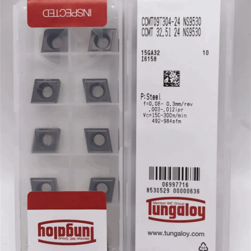 CCMT09T302-24 NS9530/CCMT09T304-24 NS9530/CCMT09T308-24 NS9530 CCMT32.50.5 CCMT32.51 CCMT32.52 CNC carbide inserts 10PCS/BOX
CCMT09T302-24 NS9530/CCMT09T304-24 NS9530/CCMT09T308-24 NS9530 CCMT32.50.5 CCMT32.51 CCMT32.52 CNC carbide inserts 10PCS/BOX