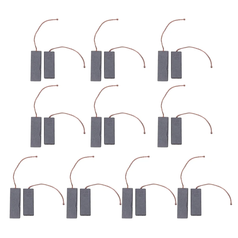 10 Pairs Carbon Brushes Durable Motor Carbon Brushes for Siemens Drum Type Washing Machine Parts 5X13.5X40mm
10 Pairs Carbon Brushes Durable Motor Carbon Brushes for Siemens Drum Type Washing Machine Parts 5X13.5X40mm