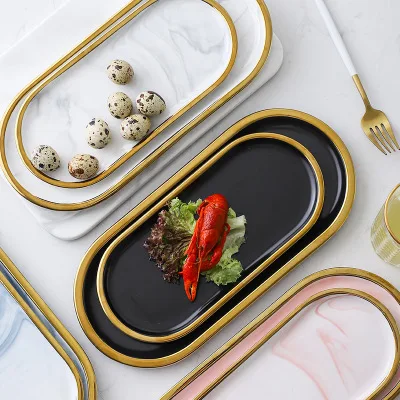 European-style Marbled Ceramic Plate Decoration Plate Food Plate Round Tray Storage Tray Home Breakfast Plate Dessert Plate
European-style Marbled Ceramic Plate Decoration Plate Food Plate Round Tray Storage Tray Home Breakfast Plate Dessert Plate