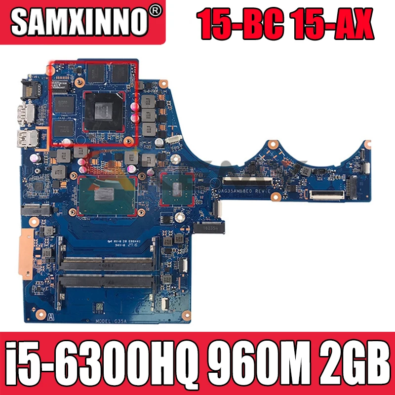 Akemy для hp TPN-Q173 15-bc 15-ax материнская плата 856677-601 DAG35AMB8E0 960 м 2 Гб gpu с i5-6300HQ процессор собран в доска Проверка прошла успешно
Akemy для hp TPN-Q173 15-bc 15-ax материнская плата 856677-601 DAG35AMB8E0 960 м 2 Гб gpu с i5-6300HQ процессор собран в доска Проверка прошла успешно
