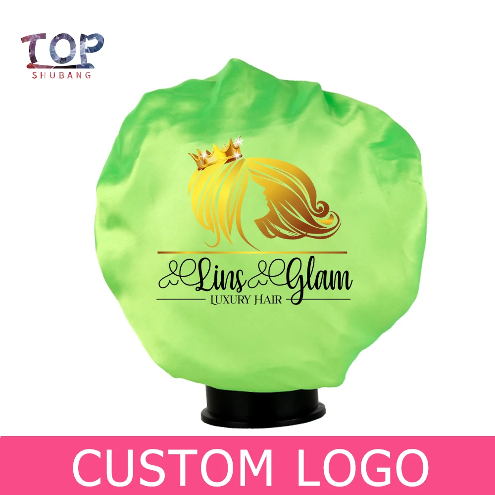 Custom LOGO Satin bonnets 2 Layer Polyester Satin Women Bonnet Caring Extention Wig Hairs Sleep Caps
Custom LOGO Satin bonnets 2 Layer Polyester Satin Women Bonnet Caring Extention Wig Hairs Sleep Caps