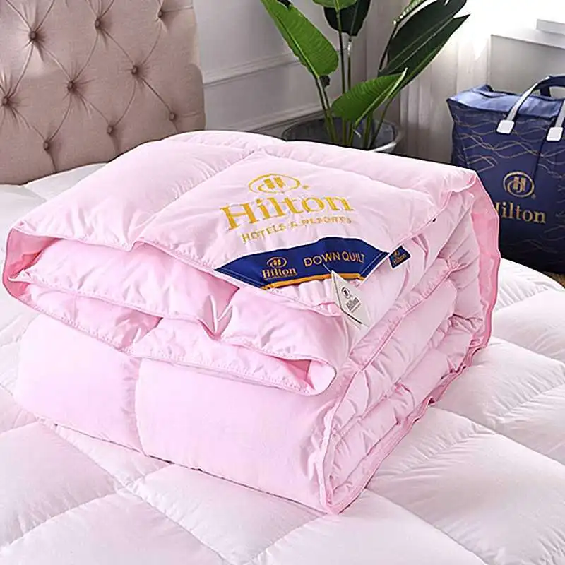 New Hotel quilt Hilton duvet double spring autumn and winter is thickened quilt core duvet down comforter
New Hotel quilt Hilton duvet double spring autumn and winter is thickened quilt core duvet down comforter