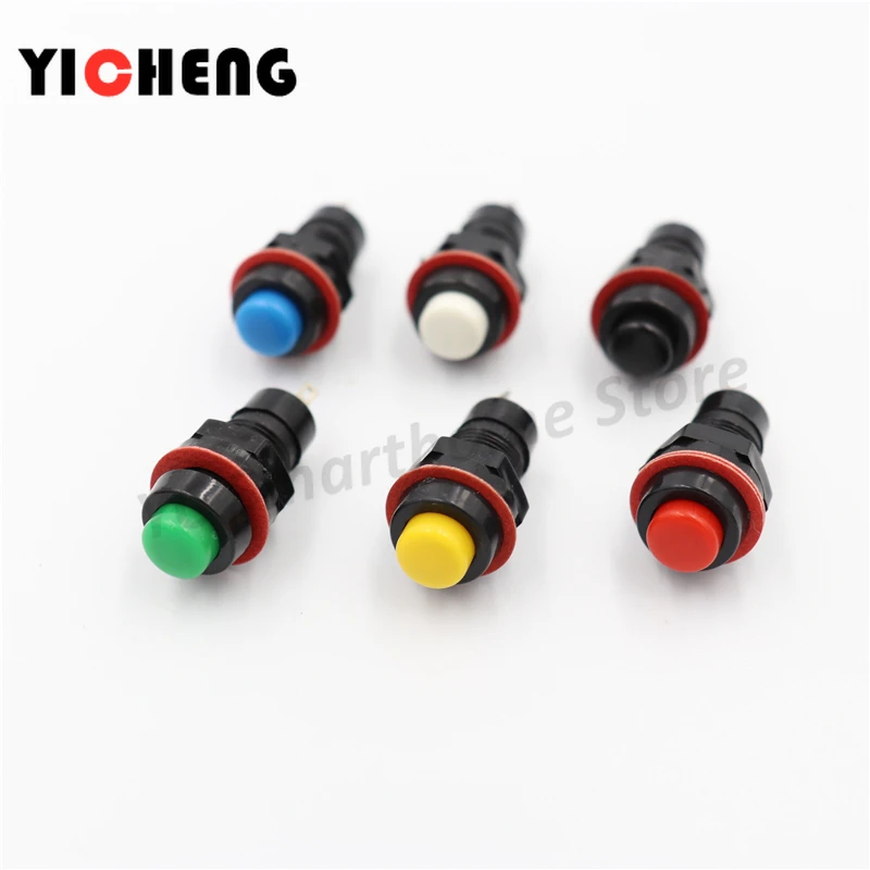 6pcs DS-211 DS-213 Push Button Switch 10mm Momentary / Self Locking Round Button Switch DS211 DS213 miniature
6pcs DS-211 DS-213 Push Button Switch 10mm Momentary / Self Locking Round Button Switch DS211 DS213 miniature