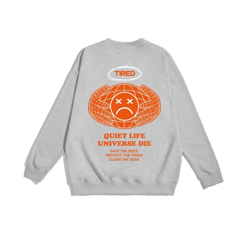 Autumn American Style Trend High Street Round Neck Sweater Grimace Print Pullover Men's Loose Oversized Hip-hop Casual Fashion
Autumn American Style Trend High Street Round Neck Sweater Grimace Print Pullover Men's Loose Oversized Hip-hop Casual Fashion