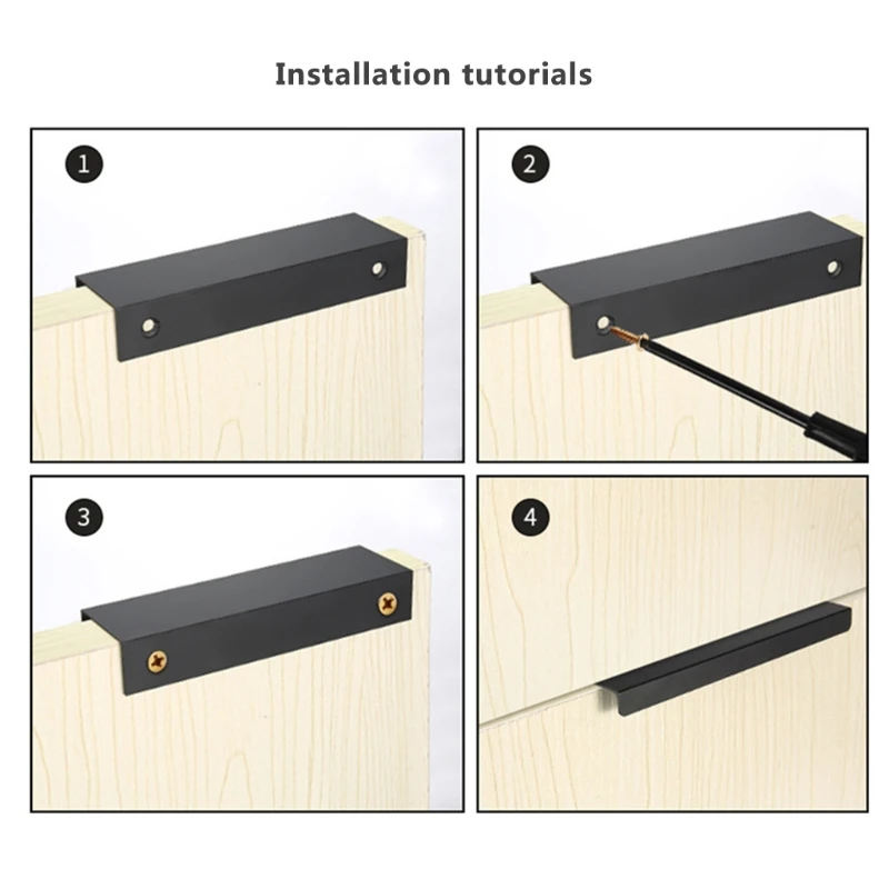 Aluminum Alloy Door Pull Kitchen Cabinet Cupboard Knob Wardrobe Handle Hardware 
Aluminum Alloy Door Pull Kitchen Cabinet Cupboard Knob Wardrobe Handle Hardware