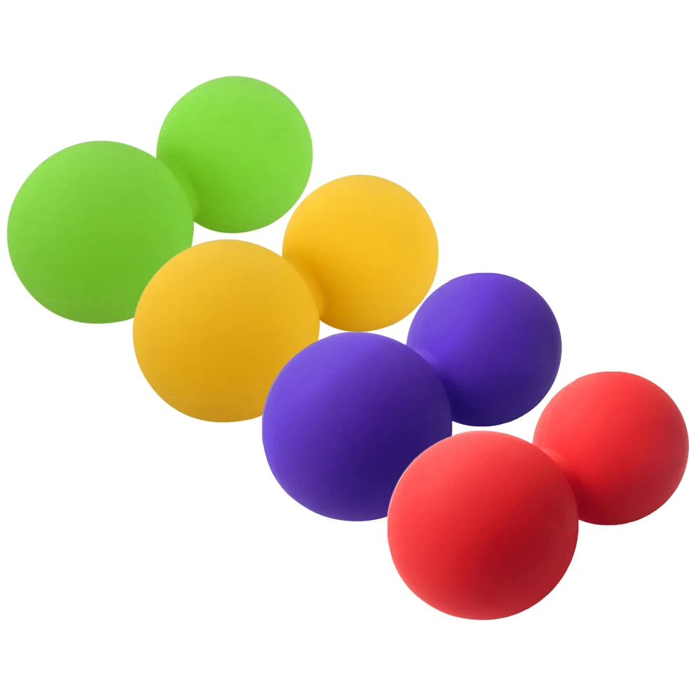 Peanut Massage Balls Double Lacrosse Ball Silicone Deep Tissue Massage Tool Muscle Reliefer Mobility Ball for Physical Therapy 
Peanut Massage Balls Double Lacrosse Ball Silicone Deep Tissue Massage Tool Muscle Reliefer Mobility Ball for Physical Therapy