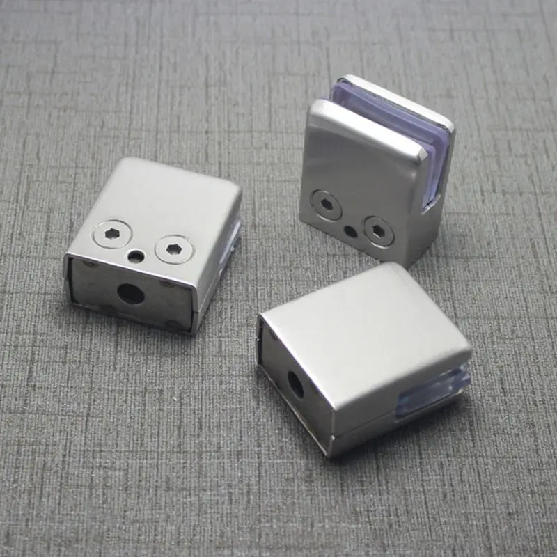 4PCS Stainless Steel Square Clamp Holder Glass Bracket Clip for Bathroom Office Glass Shelf Handrails Accessories
4PCS Stainless Steel Square Clamp Holder Glass Bracket Clip for Bathroom Office Glass Shelf Handrails Accessories