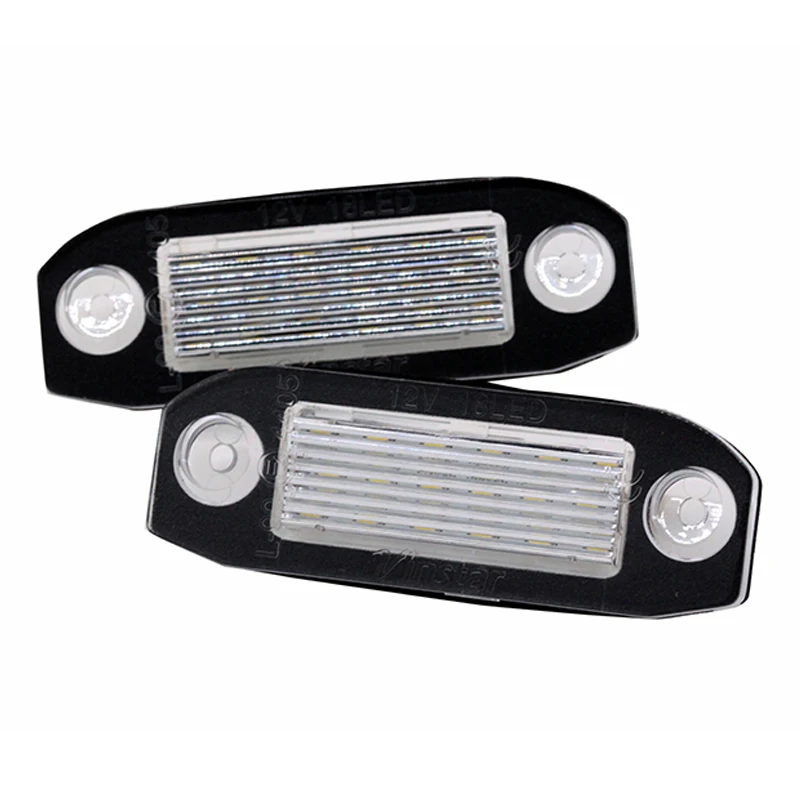 Фсветильник для номерного знака Volvo C70/S80/V70/XC70/S40/V50/S60/V60/XC60/XC90 без ошибок 2