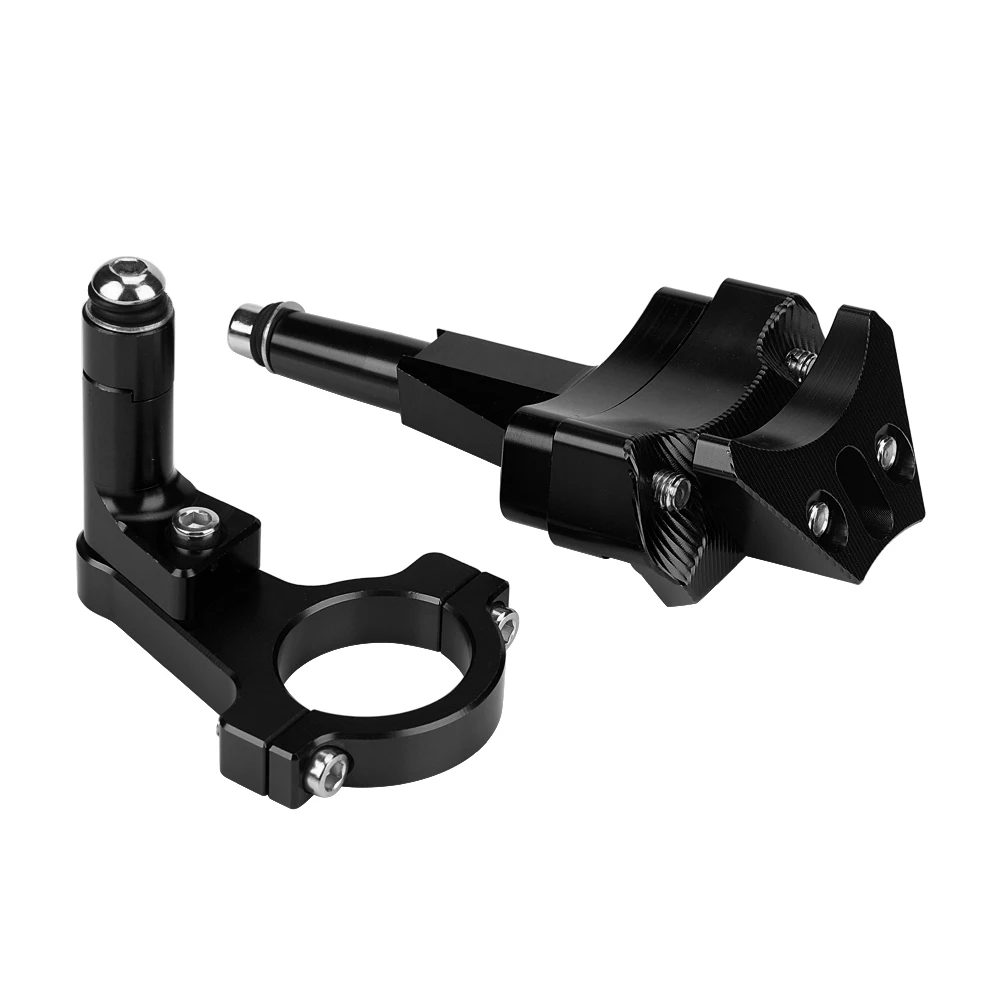 Motorcycle CNC Steering Damper Bracket Stabilizer Kit for Kawasaki Ninja 400 2018+ (Black)
Motorcycle CNC Steering Damper Bracket Stabilizer Kit for Kawasaki Ninja 400 2018+ (Black)