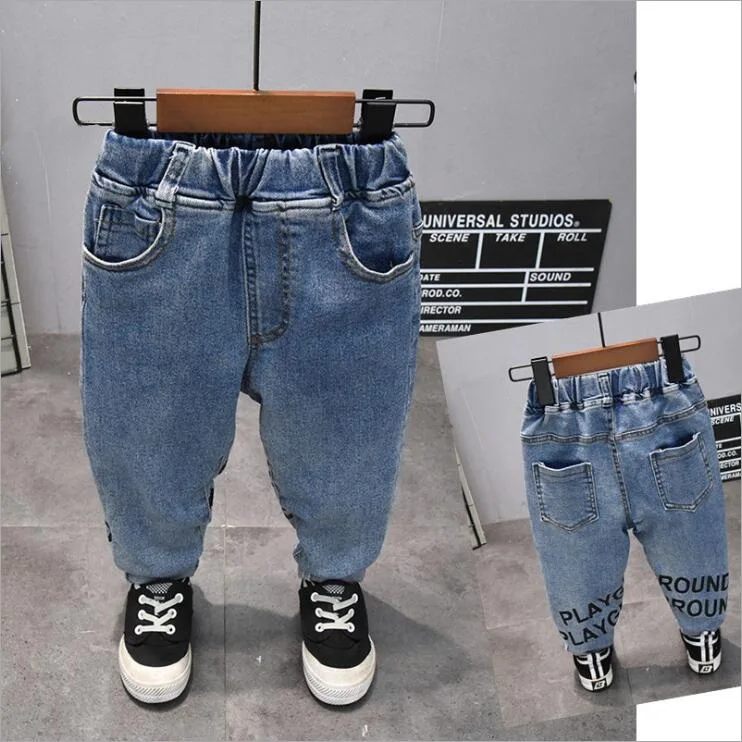 Spring and Autumn Kids Boys Jeans Fashion Clothes Classic Pants Denim Clothing Children Baby Boy Casual Bowboy Long Trousers
Spring and Autumn Kids Boys Jeans Fashion Clothes Classic Pants Denim Clothing Children Baby Boy Casual Bowboy Long Trousers