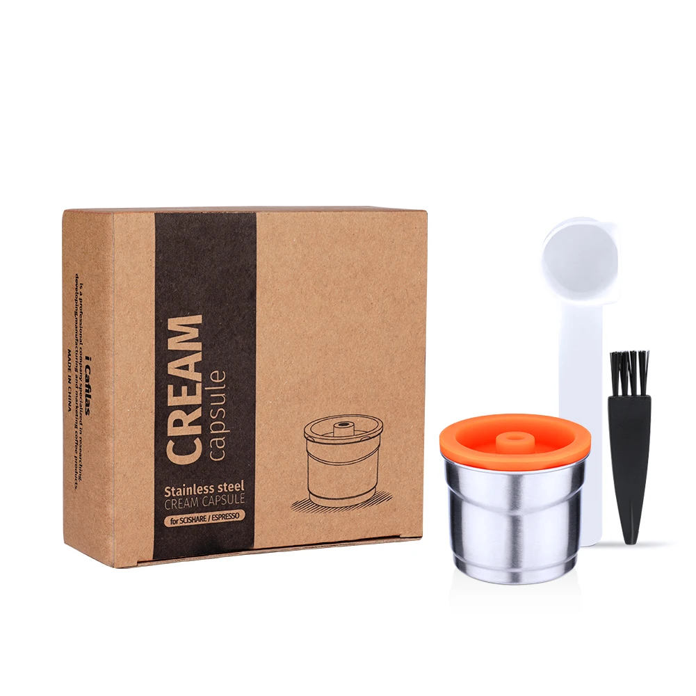 iCafilas Refillable Coffee Capsules For illy-1 Pods Stainless Steel Reusable For il.ly Coffee Filters Cup Dripper Tamper
iCafilas Refillable Coffee Capsules For illy-1 Pods Stainless Steel Reusable For il.ly Coffee Filters Cup Dripper Tamper