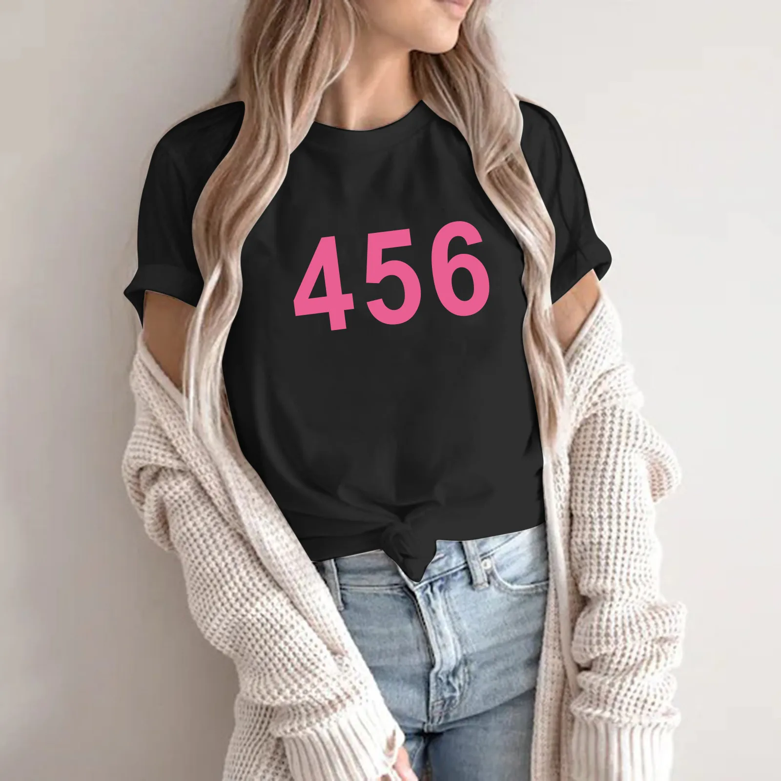 Squid Game Korean TV Men's And Women's T-Shirts Tee y2k Print Round Neck Short-Sleeved T-Shirt Top roupas femininas Cosplay 2021
Squid Game Korean TV Men's And Women's T-Shirts Tee y2k Print Round Neck Short-Sleeved T-Shirt Top roupas femininas Cosplay 2021