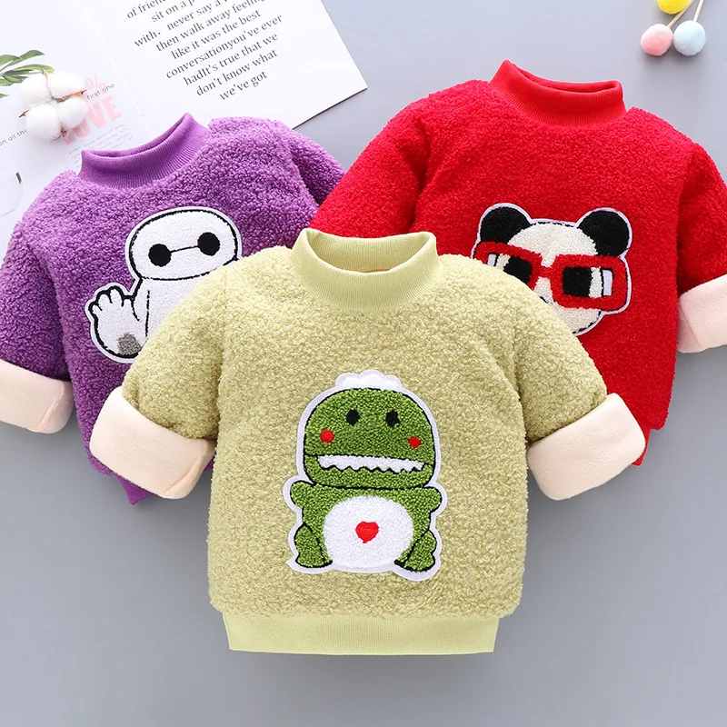 Winter Kids Baby Girls Sweatshirts Thickness Baby Boys Long Sleeves Sweater Toddler Infant T-shirt Clothes Sweatshirt
Winter Kids Baby Girls Sweatshirts Thickness Baby Boys Long Sleeves Sweater Toddler Infant T-shirt Clothes Sweatshirt
