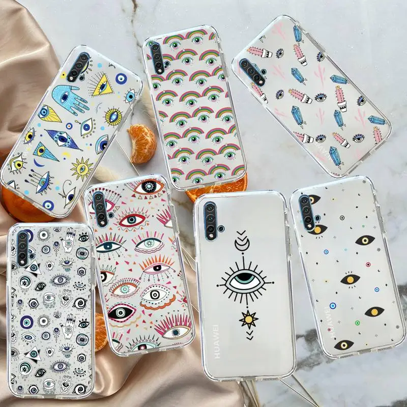 Lucky Eye Blue Evil Eye Print Phone Case Transparent for Huawei honor P mate 40 20 30 10 50 i 9 x mate pro lite 8a
Lucky Eye Blue Evil Eye Print Phone Case Transparent for Huawei honor P mate 40 20 30 10 50 i 9 x mate pro lite 8a