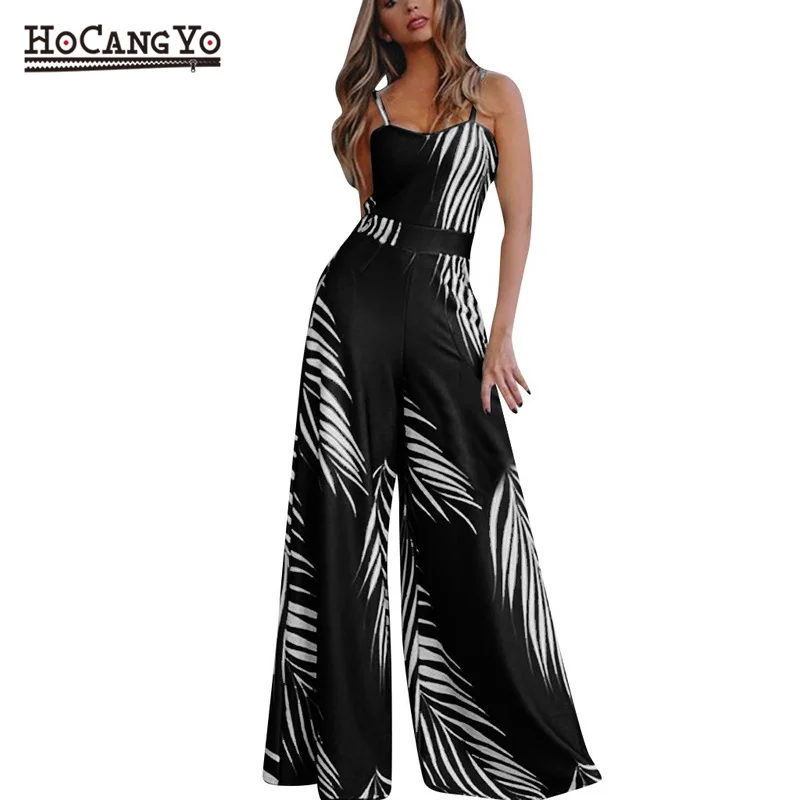 Rompers Womens Jumpsuit Plus Size Floral Print Black Wide Leg Jumpsuit Women Rompers Summer Elegant Sleeveless Women Overalls
Rompers Womens Jumpsuit Plus Size Floral Print Black Wide Leg Jumpsuit Women Rompers Summer Elegant Sleeveless Women Overalls