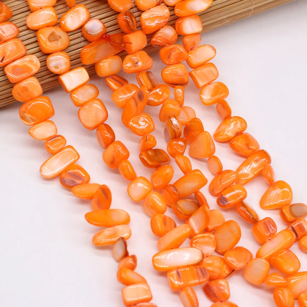 Natural Shell Orange Irregular Rectangular Boutique Loose Spaced Shell Beads Making DIY Fashion Charm Necklace Bracelet Jewelry
Natural Shell Orange Irregular Rectangular Boutique Loose Spaced Shell Beads Making DIY Fashion Charm Necklace Bracelet Jewelry