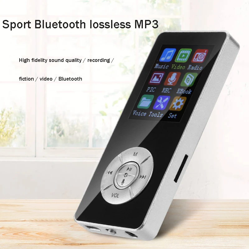 MP3 музыкальный плеер с Bluetooth картой диктофон Walkman MP4 миниатюрный спортивный Hi Fi