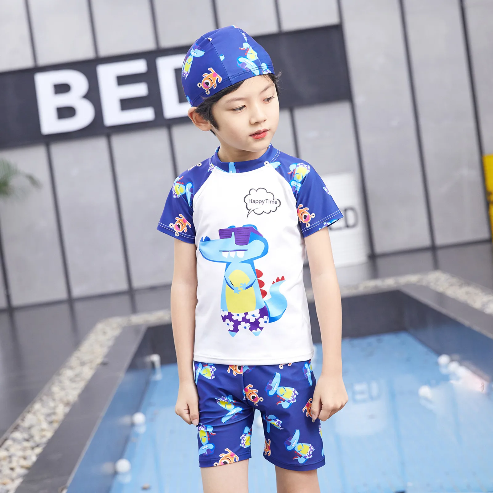 3pcs Boy Swimwear Toddler Baby Dinosaur Swimsuit Swimwear Bathing Suit Sunsuit Outfits Clothes Kid Clothes Vetement Enfant
3pcs Boy Swimwear Toddler Baby Dinosaur Swimsuit Swimwear Bathing Suit Sunsuit Outfits Clothes Kid Clothes Vetement Enfant