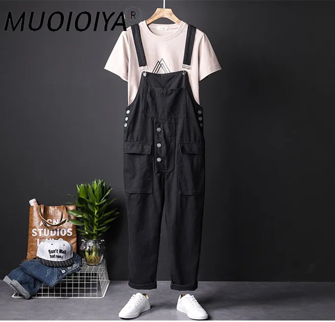 Fashion Streetwear Men Fashion Design Suspender Jumpsuit Rompers Straight Pocket Bib Men's Overalls Casual Trousers Jumpsuits
Fashion Streetwear Men Fashion Design Suspender Jumpsuit Rompers Straight Pocket Bib Men's Overalls Casual Trousers Jumpsuits