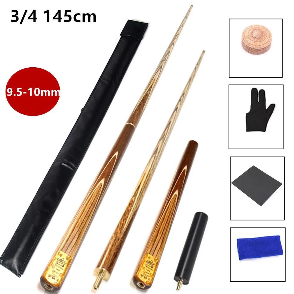 Fox Smiling 3/4 9.5mm Snooker Cue Stick Hand Made Good Quality Cue Come With Extension
Fox Smiling 3/4 9.5mm Snooker Cue Stick Hand Made Good Quality Cue Come With Extension