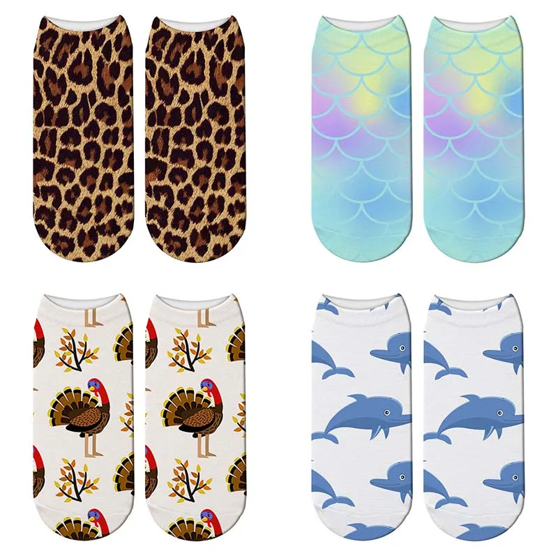 New 3D Printed Mermaid Short Socks Funny Summer Beach Fish Scale Socks Women Elegant Elasticity Ankle Socks Calcetines Mujer
New 3D Printed Mermaid Short Socks Funny Summer Beach Fish Scale Socks Women Elegant Elasticity Ankle Socks Calcetines Mujer