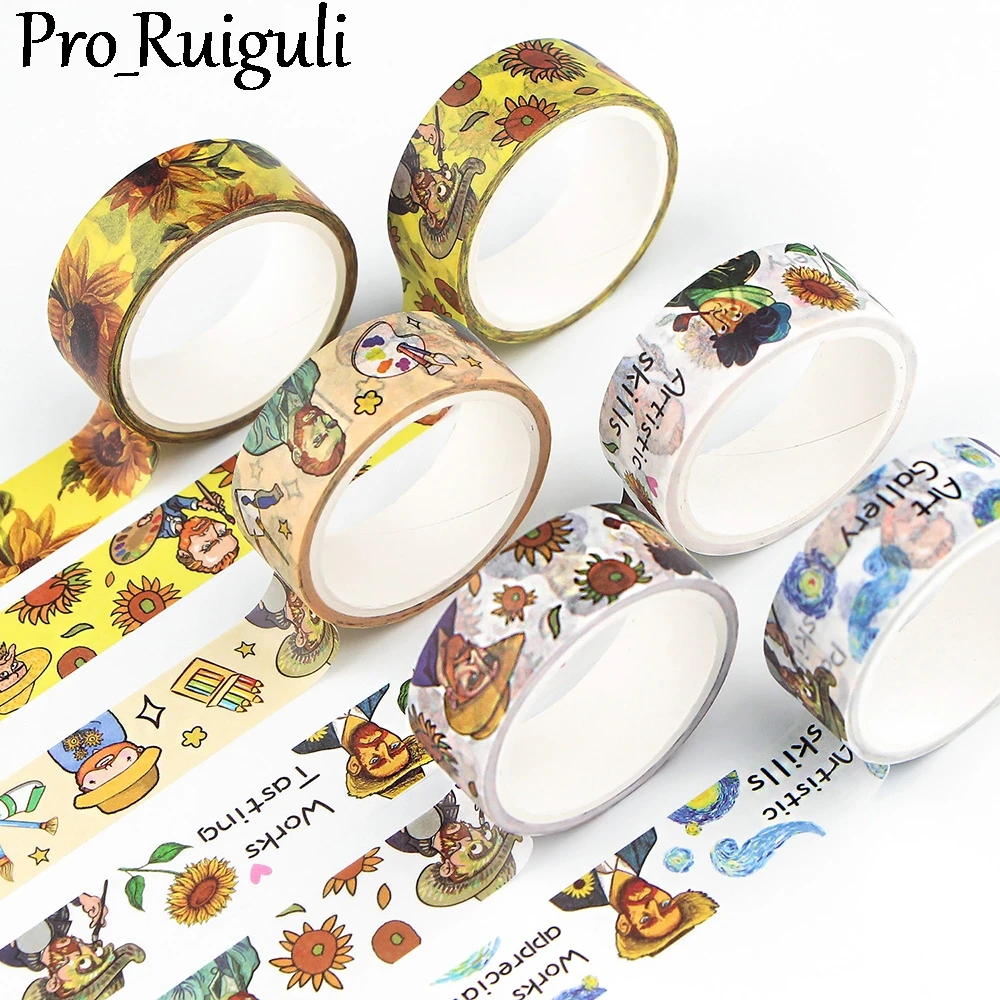 30pcs Van gogh Artist Art Washi Set Adhesive Washi Tape DIY Decoration Diary Sticker Stationery Supply Decoration Gifts
30pcs Van gogh Artist Art Washi Set Adhesive Washi Tape DIY Decoration Diary Sticker Stationery Supply Decoration Gifts