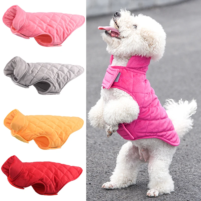 Утолщенная бархатная куртка для больших собак и щенков, зимняя теплая одежда для домашних питомцев Bichon Bulldog Corgi mascotas
Утолщенная бархатная куртка для больших собак и щенков, зимняя теплая одежда для домашних питомцев Bichon Bulldog Corgi mascotas