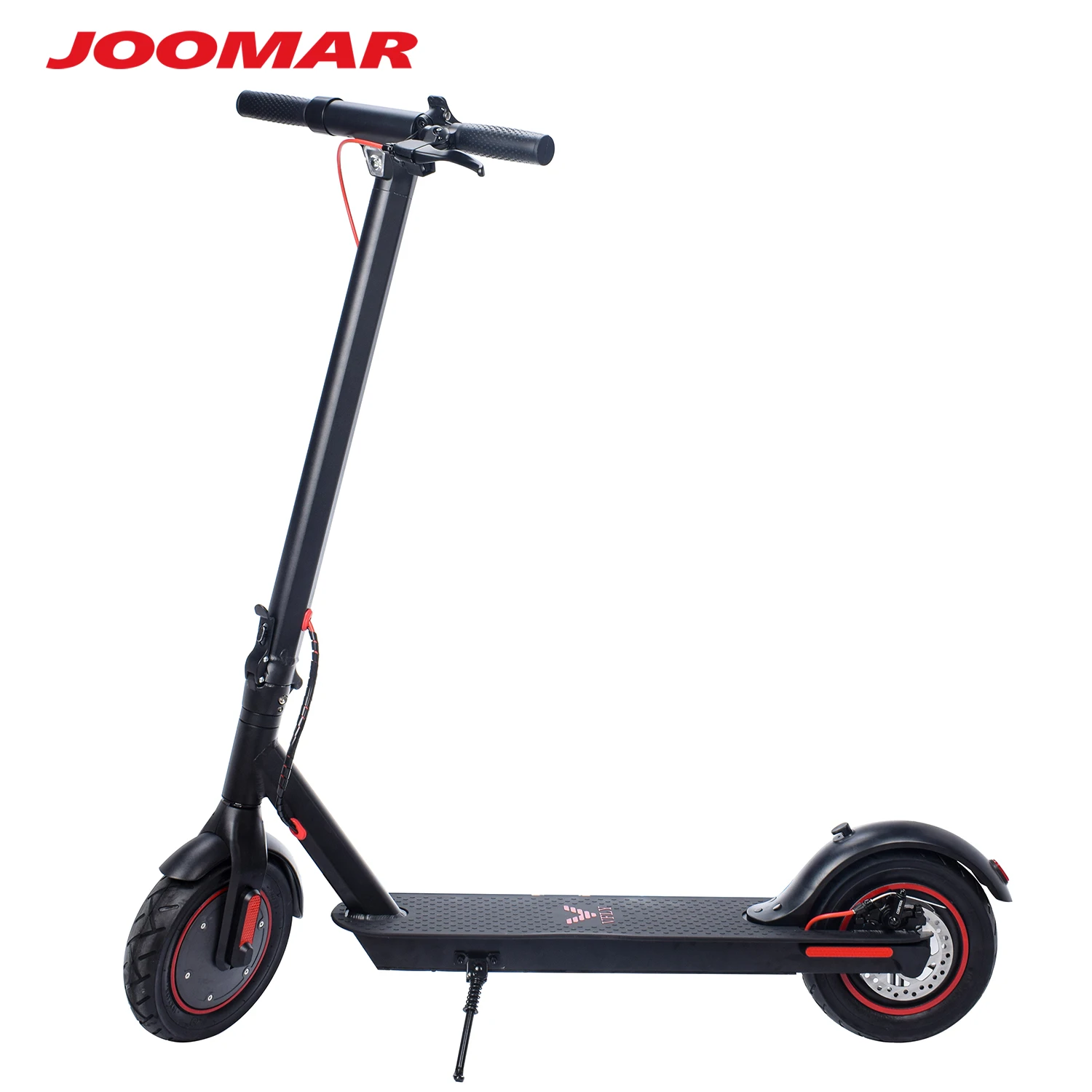 JOOMAR 10 inch Electric Scooter 500W 36V MAX 30 KM/H Strong Power Foldable Portable Adult Kickscooter Support APP 150kg Load
JOOMAR 10 inch Electric Scooter 500W 36V MAX 30 KM/H Strong Power Foldable Portable Adult Kickscooter Support APP 150kg Load