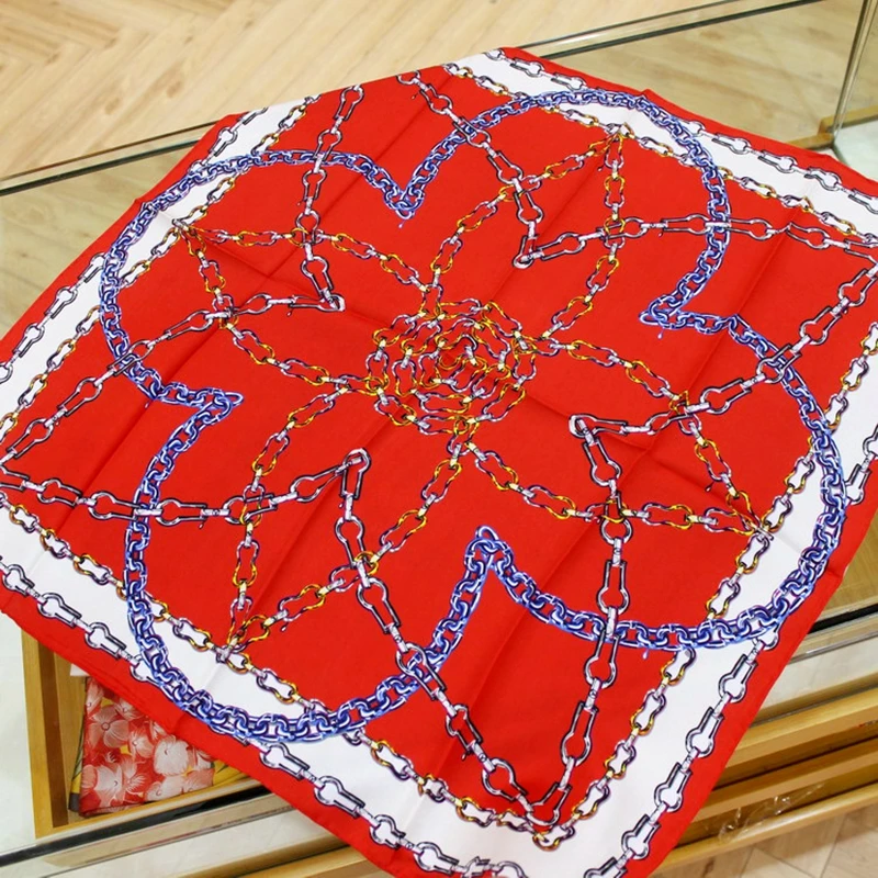 Fashion Prints 100% Silk Scarf Neckerchief Women Head Scarves for Hair Wrapping 62x62cm
Fashion Prints 100% Silk Scarf Neckerchief Women Head Scarves for Hair Wrapping 62x62cm