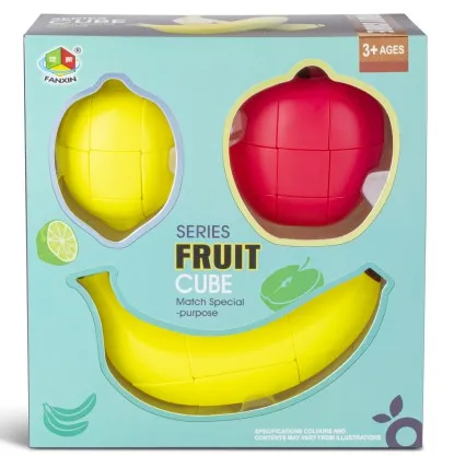 FanXin Fruit Apple Banana Lemon Magic Cube Professional Speed Puzzle Twisty Antistress Educational Toys Packing cubes
FanXin Fruit Apple Banana Lemon Magic Cube Professional Speed Puzzle Twisty Antistress Educational Toys Packing cubes