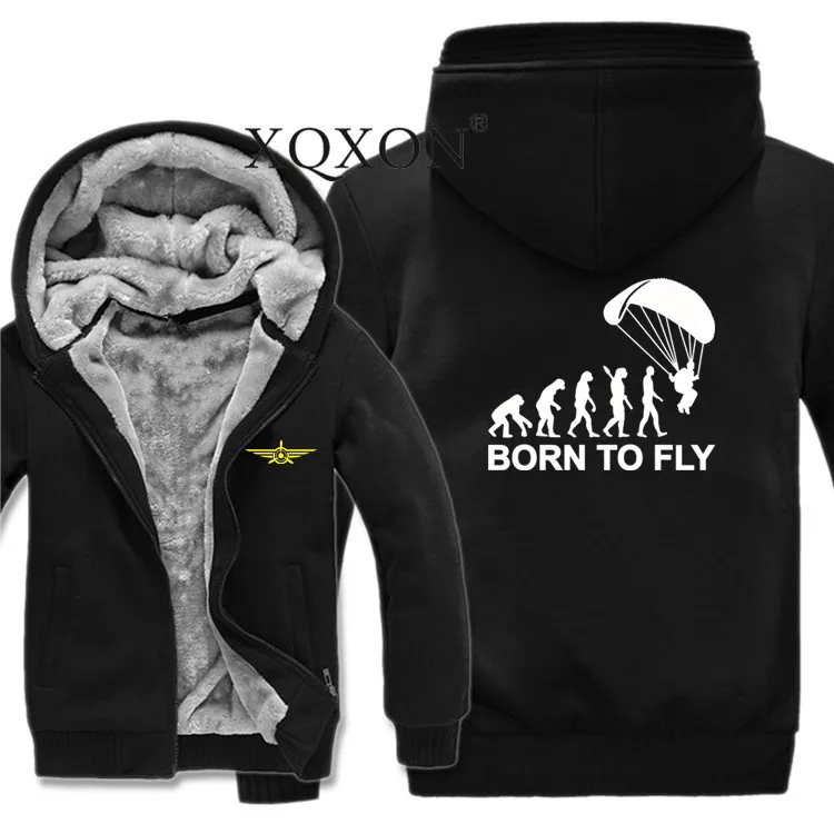 XQXON- 2021 New Men Zipper Pilot Hoodies Sweatshirts Evolution Born To Fly Print Man Coat Wool Liner Fleece Hoodies-J617
XQXON- 2021 New Men Zipper Pilot Hoodies Sweatshirts Evolution Born To Fly Print Man Coat Wool Liner Fleece Hoodies-J617