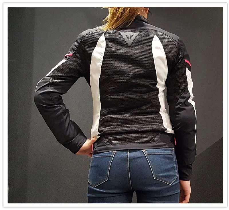 Fashion Polyester Summer Women Motorcycle Racing Jackets Breathable Ladies Cool Sexy Riding Racing Suit with eva protectors
Fashion Polyester Summer Women Motorcycle Racing Jackets Breathable Ladies Cool Sexy Riding Racing Suit with eva protectors