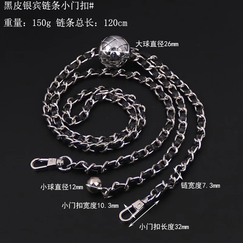 Chain Rhombus Bag Gold Bead Ball Chain Adjustable Crossbody Portable Pearl Shoulder Strap
Chain Rhombus Bag Gold Bead Ball Chain Adjustable Crossbody Portable Pearl Shoulder Strap