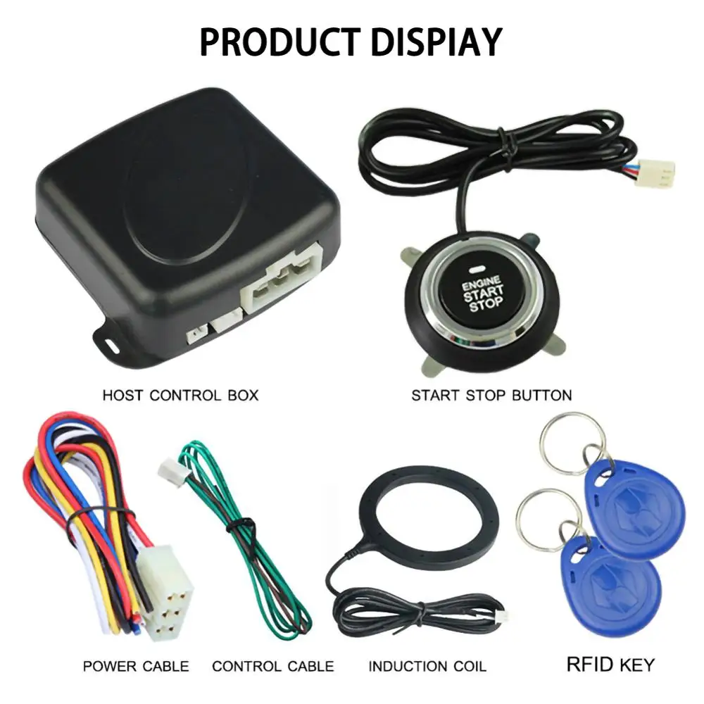 12V Car Start Stop Button Engine Push Start Button Alarm RFID Lock Keyless System Door Push Button Tactile Buttons 2020
12V Car Start Stop Button Engine Push Start Button Alarm RFID Lock Keyless System Door Push Button Tactile Buttons 2020