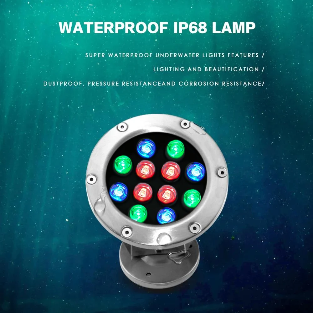 RGB LED Underwater Light Pond waterproof IP68 Night Lamp Remote Outdoor underground Garden Party Landscape DC 12V 24V
RGB LED Underwater Light Pond waterproof IP68 Night Lamp Remote Outdoor underground Garden Party Landscape DC 12V 24V