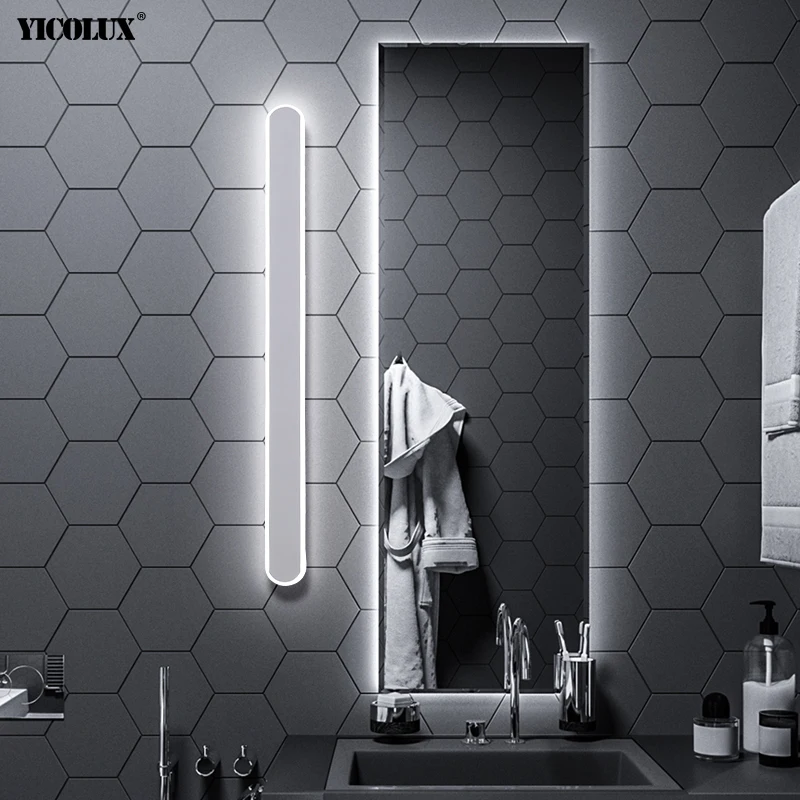 Modern Bathroom Mirror Wall Lights For Bedroom Make Up Iron Acrylic Base Indoor Lighting Home Lamp Fixtures Luminaria Lamparas 
Modern Bathroom Mirror Wall Lights For Bedroom Make Up Iron Acrylic Base Indoor Lighting Home Lamp Fixtures Luminaria Lamparas