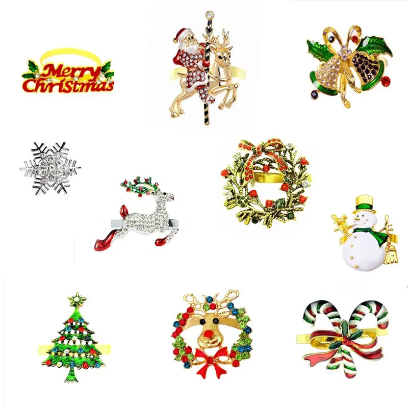 6 PCS Christmas Napkin Ring Set Christmas Napkin Rings Holders Xmas Table Christmas Table Decoration
6 PCS Christmas Napkin Ring Set Christmas Napkin Rings Holders Xmas Table Christmas Table Decoration