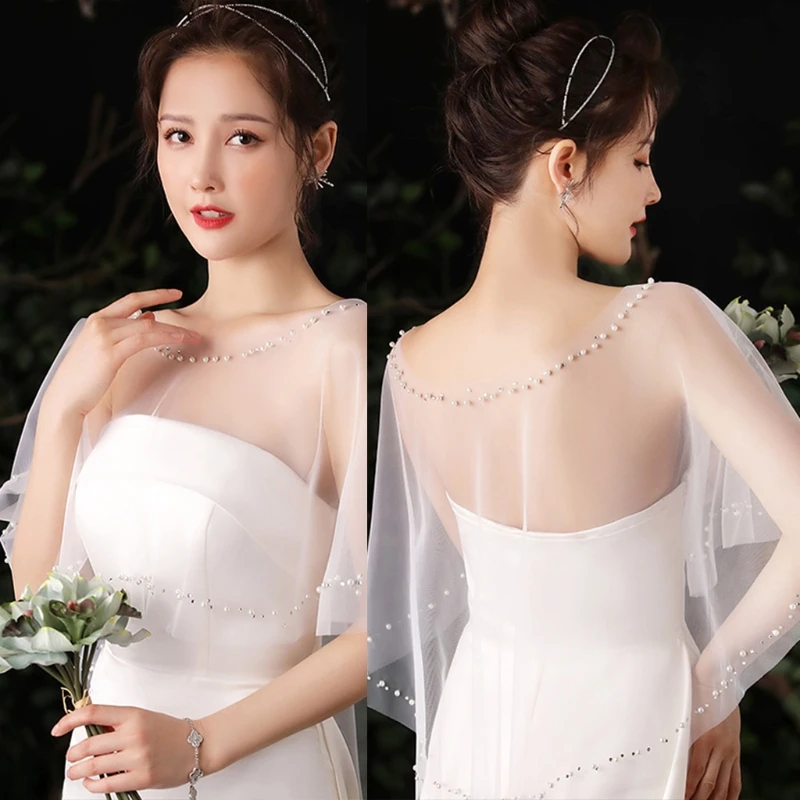 2021 New Capelets for Women Tulle Shawls Evening Dress Crystal Wraps Tops Beaded Trim
2021 New Capelets for Women Tulle Shawls Evening Dress Crystal Wraps Tops Beaded Trim