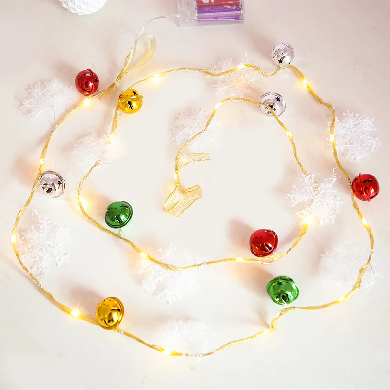 Christmas Lights Led Light Bell Snowflake Fairy Lights Curtains Garland Street Light String Festoon Christmas Tree Decoration
Christmas Lights Led Light Bell Snowflake Fairy Lights Curtains Garland Street Light String Festoon Christmas Tree Decoration