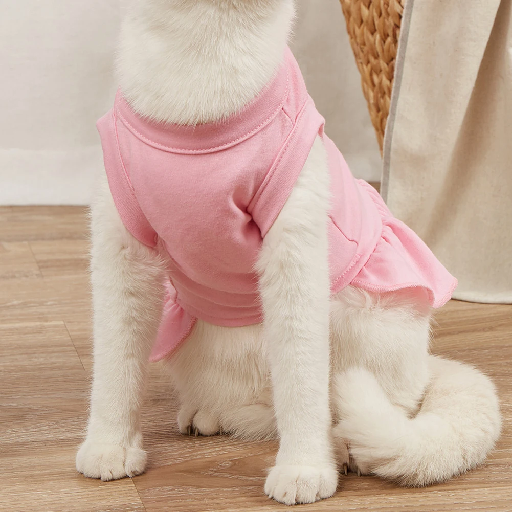 Summer Pet Dog Shirt Skirt Pet Breathable Sleeveless Dresses Puppy Plain Ruffle Outfits Skirts Costume Pet Vest Shirt Pink Rosy
Summer Pet Dog Shirt Skirt Pet Breathable Sleeveless Dresses Puppy Plain Ruffle Outfits Skirts Costume Pet Vest Shirt Pink Rosy