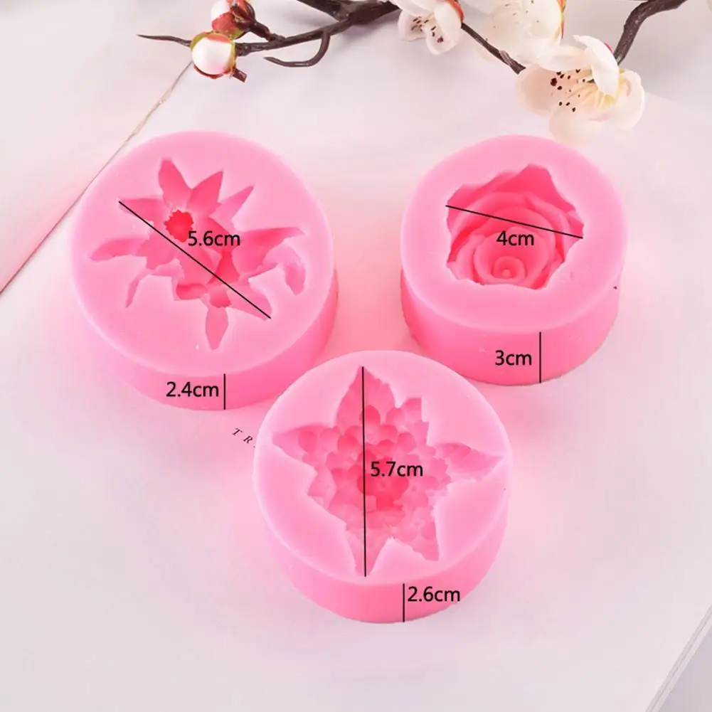 Silicone Mold Flower Patten Gum Paste Chocolate Fondant Candy Party Molds Tools Cupcake Cake Decorating Molds C8U3
Silicone Mold Flower Patten Gum Paste Chocolate Fondant Candy Party Molds Tools Cupcake Cake Decorating Molds C8U3