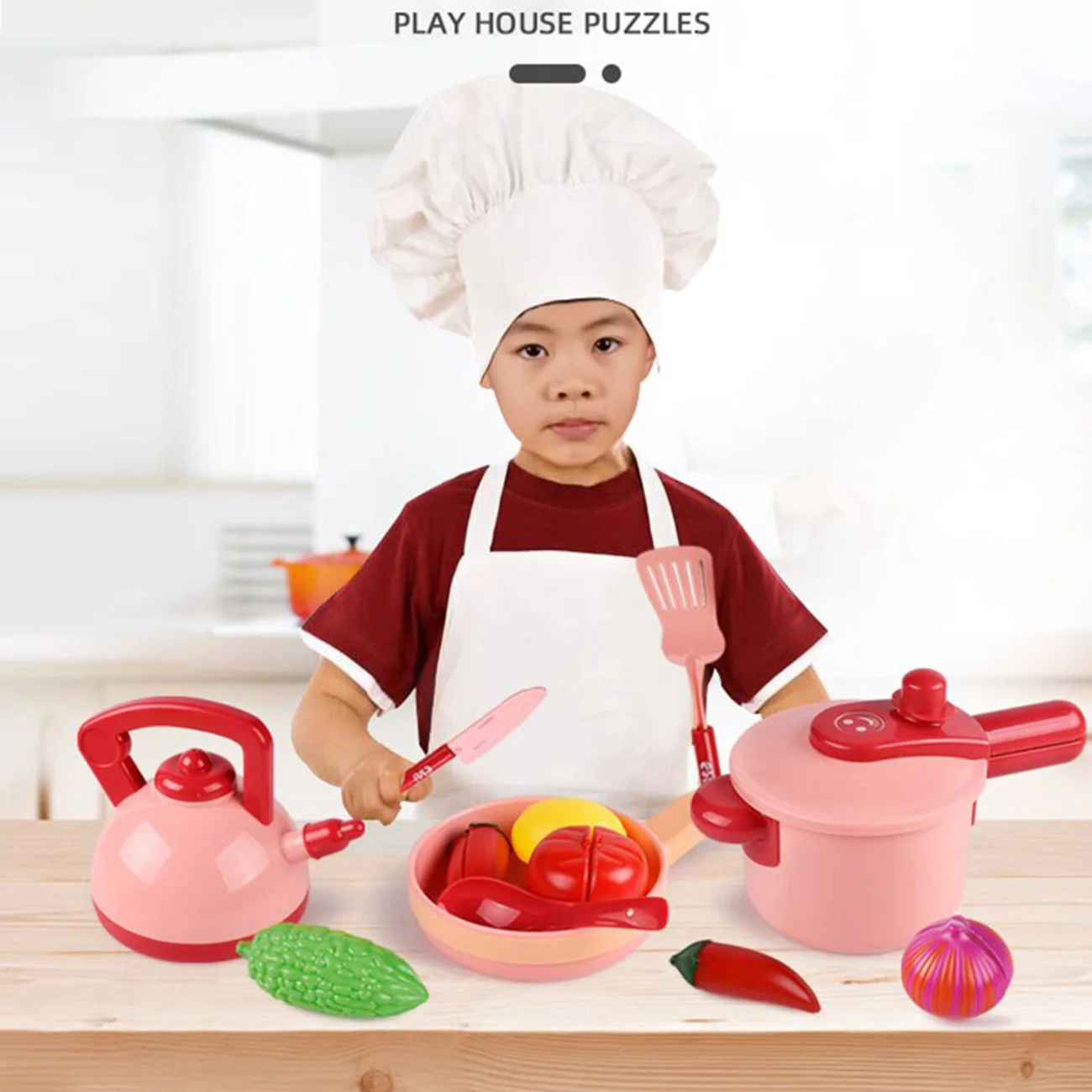 Kids Children's Kitchen Toys Induction Cooker Cookware Pressure Cooker Toy Set Household Appliances Pretend Play For Girls
Kids Children's Kitchen Toys Induction Cooker Cookware Pressure Cooker Toy Set Household Appliances Pretend Play For Girls