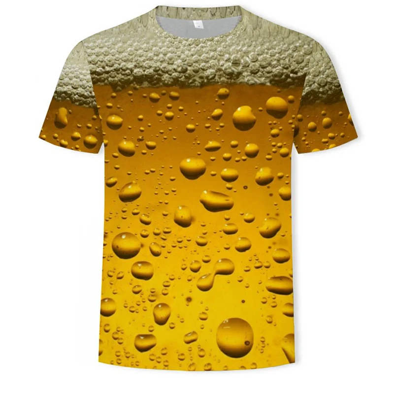 3D Printing Summer Cool Beer Short-Sleeved Street Fashion Novelty And Interesting T-Shirt Men's And Women's Casual Sweatshirts
3D Printing Summer Cool Beer Short-Sleeved Street Fashion Novelty And Interesting T-Shirt Men's And Women's Casual Sweatshirts