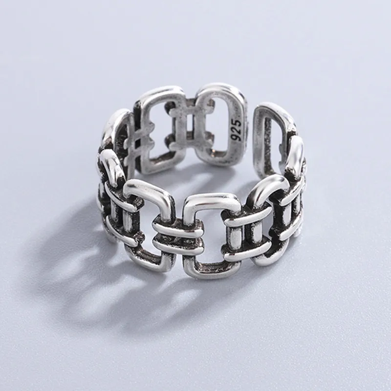Bohemian Fashion Geometry Hollow Chain Ring Silver Plated Open Index Finger Ring Charm Women Hip Hop Party Jewelry Birthday Gift
Bohemian Fashion Geometry Hollow Chain Ring Silver Plated Open Index Finger Ring Charm Women Hip Hop Party Jewelry Birthday Gift